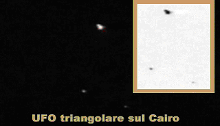 ufo triangolare cairo